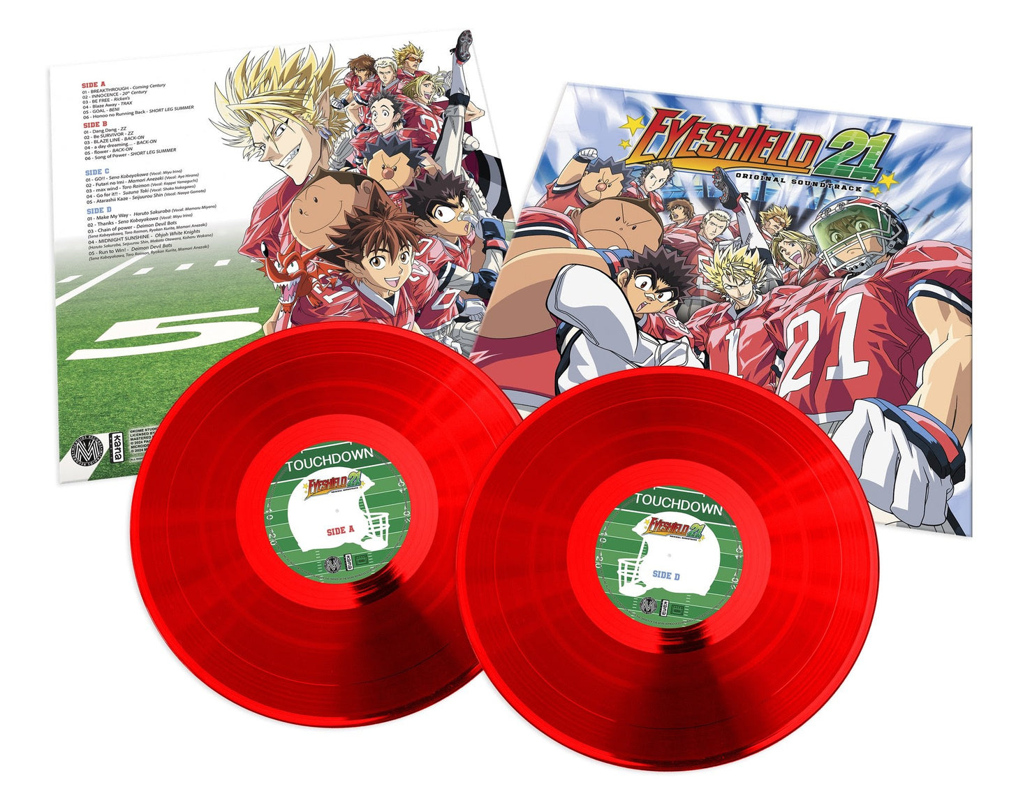 Eyeshield 21 (Original Soundtrack)-Various Artists Vinyl-Helix Sounds