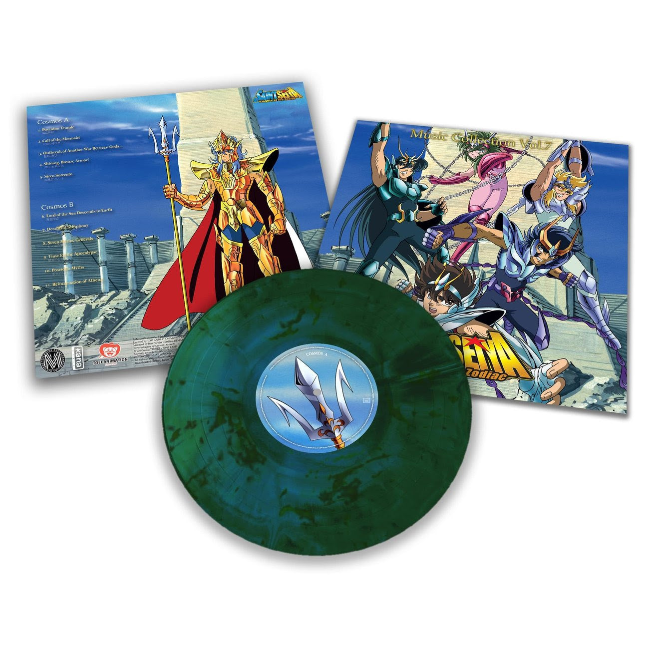 Saint Seiya-Knights of the Zodiac: Music Collection Vol. 7-Seiji Yokoyama Vinyl-Helix Sounds