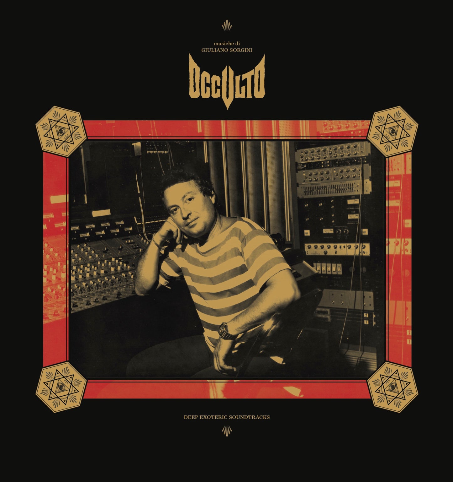 Occulto-Giuliano Sorgini on Black Vinyl-Helix Sounds