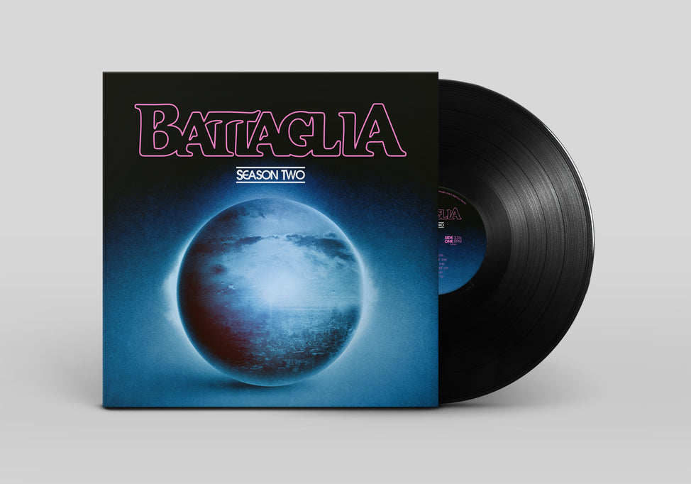 Season Two by Battaglia on Black Vinyl-Four Flies Records-Helix Sounds