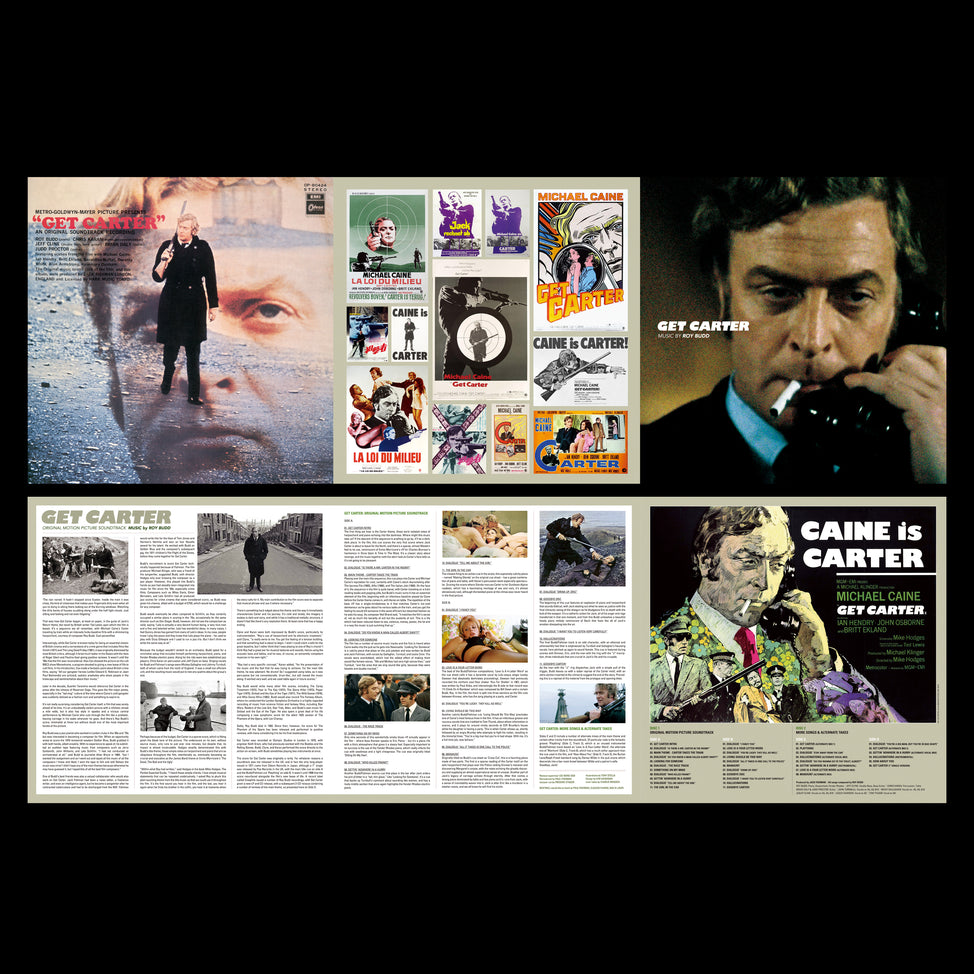Get Carter (Original Motion Picture Soundtrack) Expanded Edition-Roy Budd Vinyl-Helix Sounds