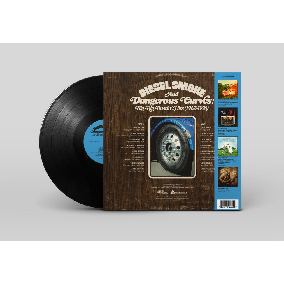 Diesel Smoke And Dangerous Curves: Big Rig Bustin' Hits (1962-1976) (RSD 2025 EU / UK Exclusive)-Various Artists Vinyl-Helix Sounds