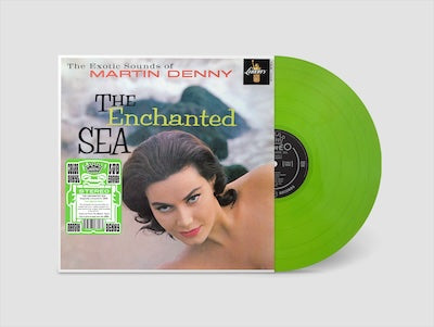 The Enchanted Sea-Martin Denny on Green Vinyl-Helix Sounds