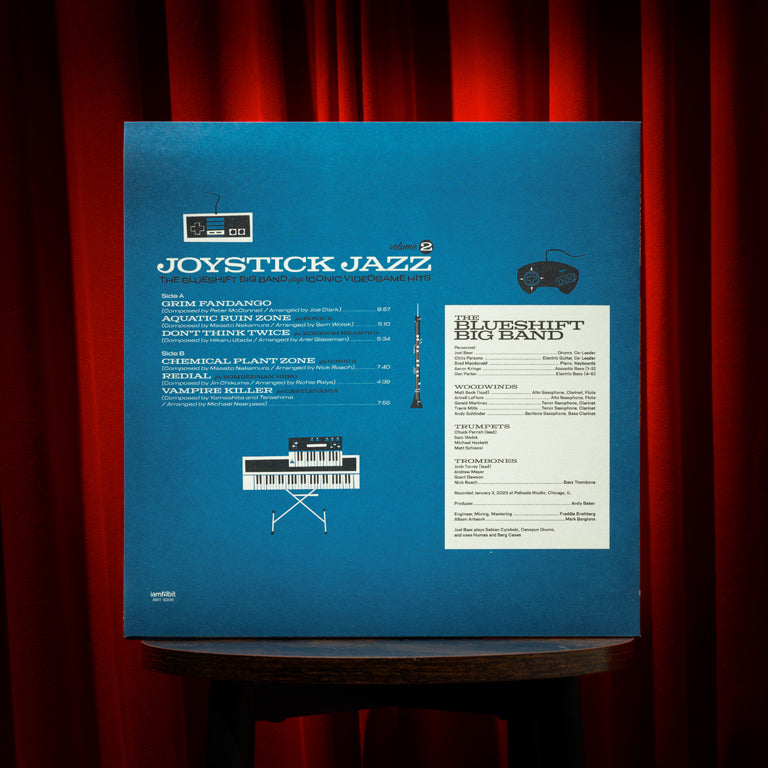 Joystick Jazz Vinyl Soundtrack Vol. 2-The Blueshift Big Band Vinyl-Helix Sounds