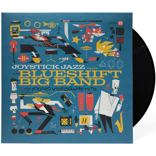 Joystick Jazz Vinyl Soundtrack Vol. 2-The Blueshift Big Band Vinyl-Helix Sounds