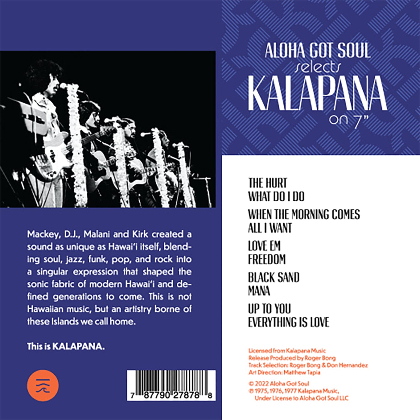 Aloha Got Soul selects Kalapana 7" Box Set - Kalapana | Helix Sounds