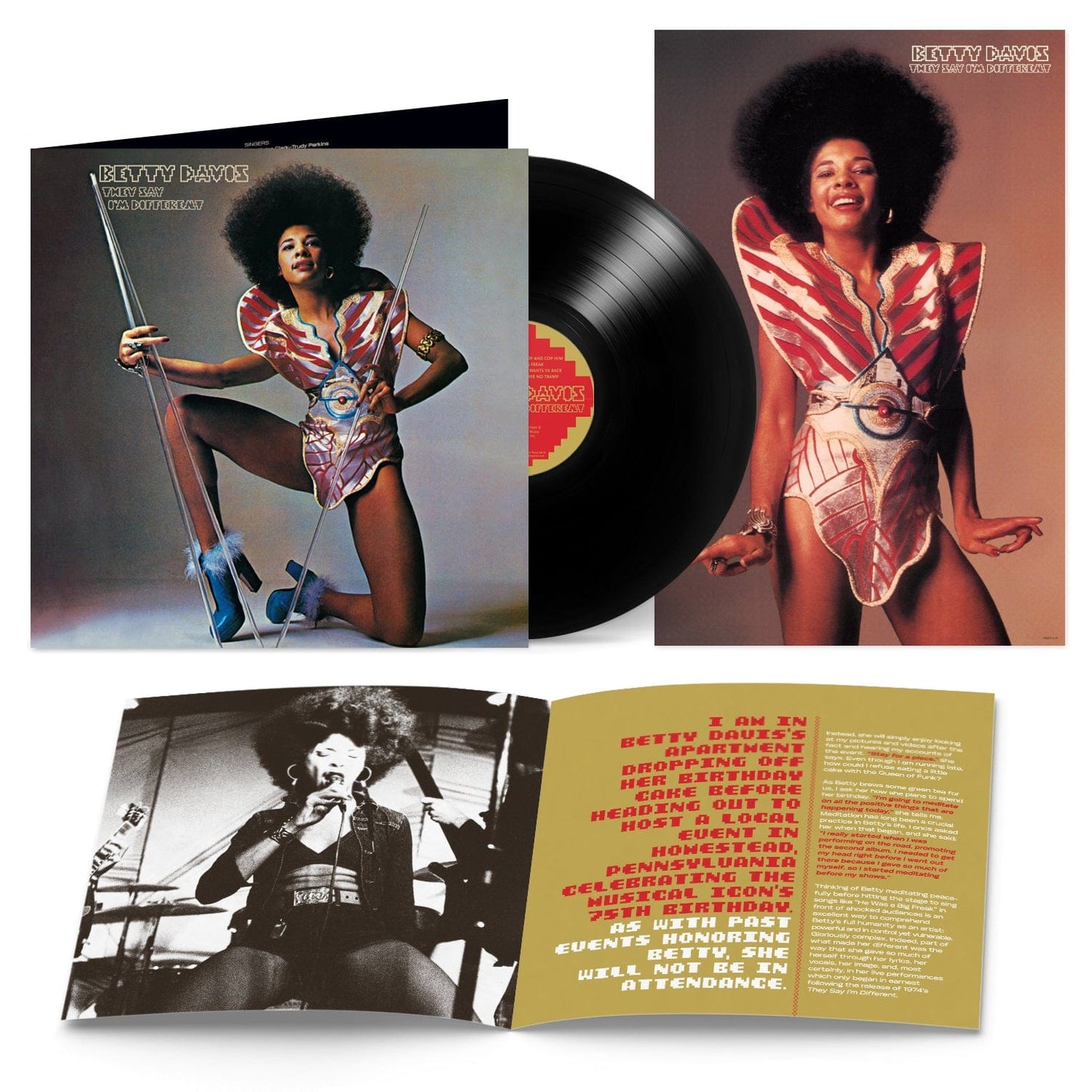 LITA027 - Betty Davis - They Say I'm Different