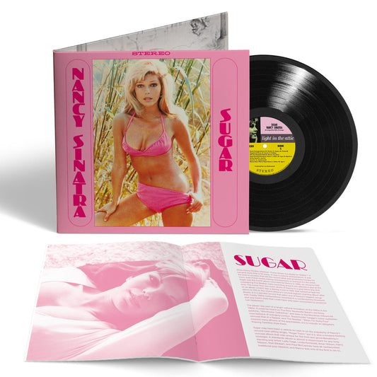 Sugar by Nancy Sinatra on Black Vinyl-Light in the Attic Records-Helix Sounds