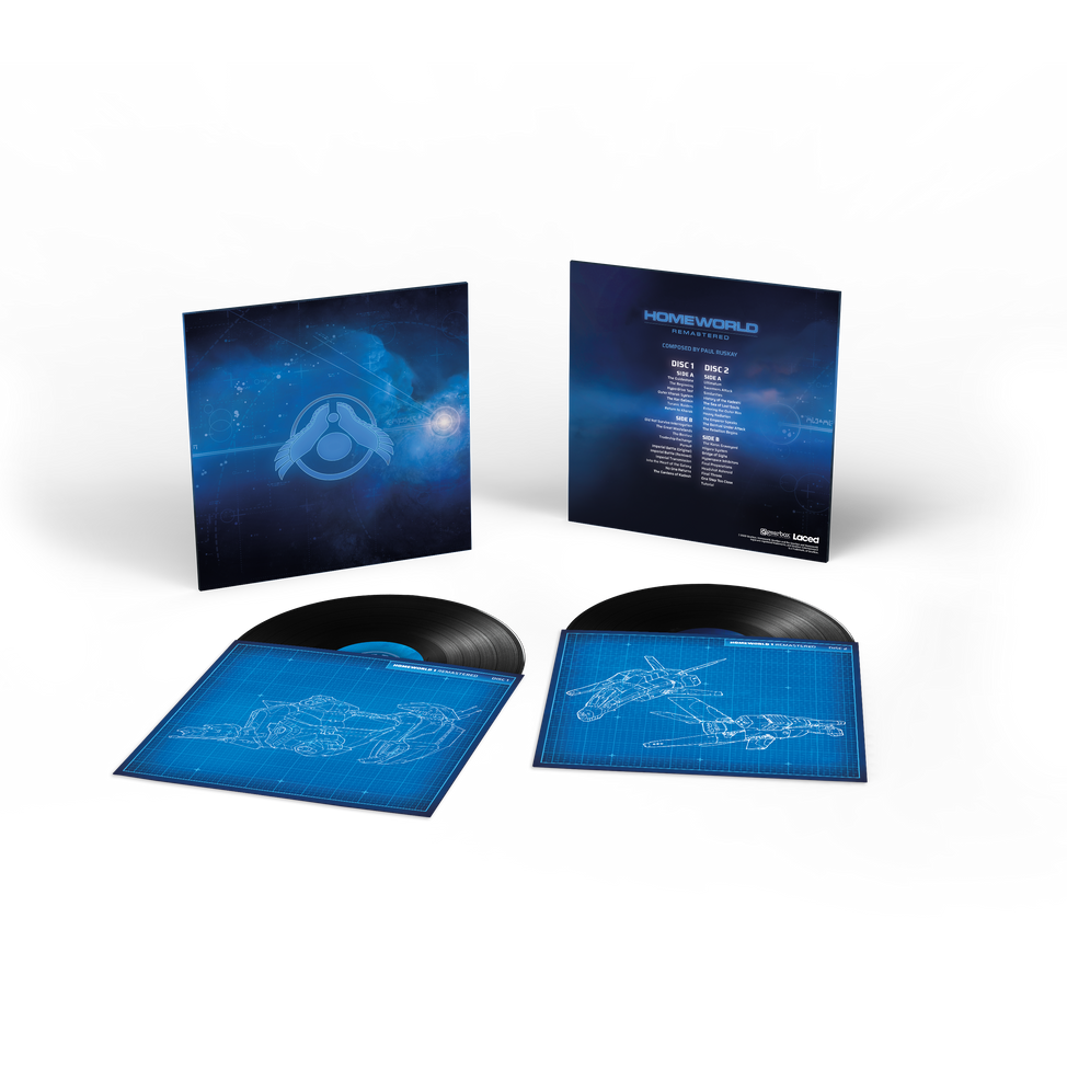 Homeworld Remastered Soundtrack Vinyl-Paul Ruskay-Helix Sounds