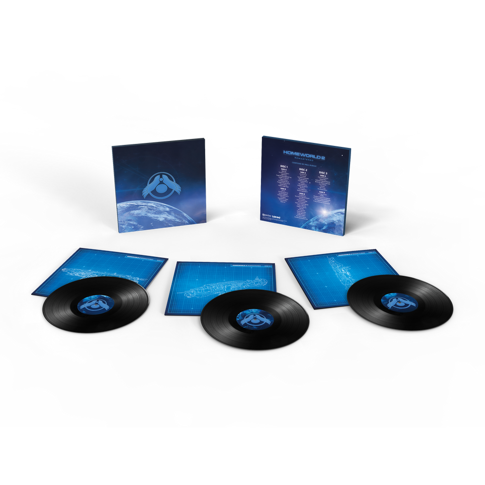 Homeworld 2 Remastered Soundtrack Vinyl--Paul Ruskay-Helix Sounds
