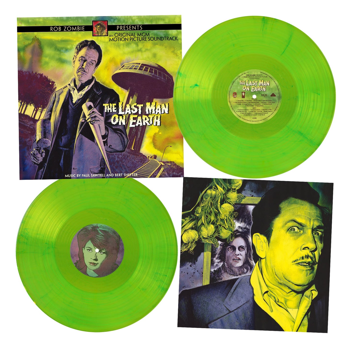 The Last Man On Earth (Original Motion Picture Score)-Paul Sawtelle & Bert Shefter Vinyl-Helix Sounds
