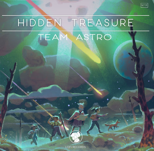 Hidden Treasure-Team Astro on Yellow Vinyl-Helix Sounds