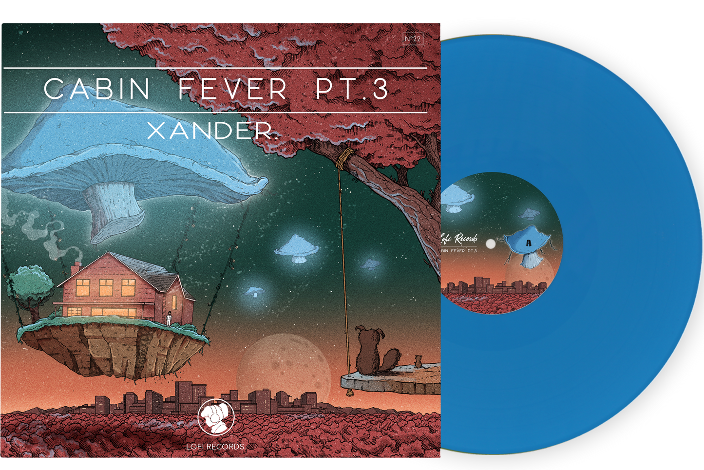 Cabin Fever Pt. 3-Xander on Blue Vinyl-Helix Sounds
