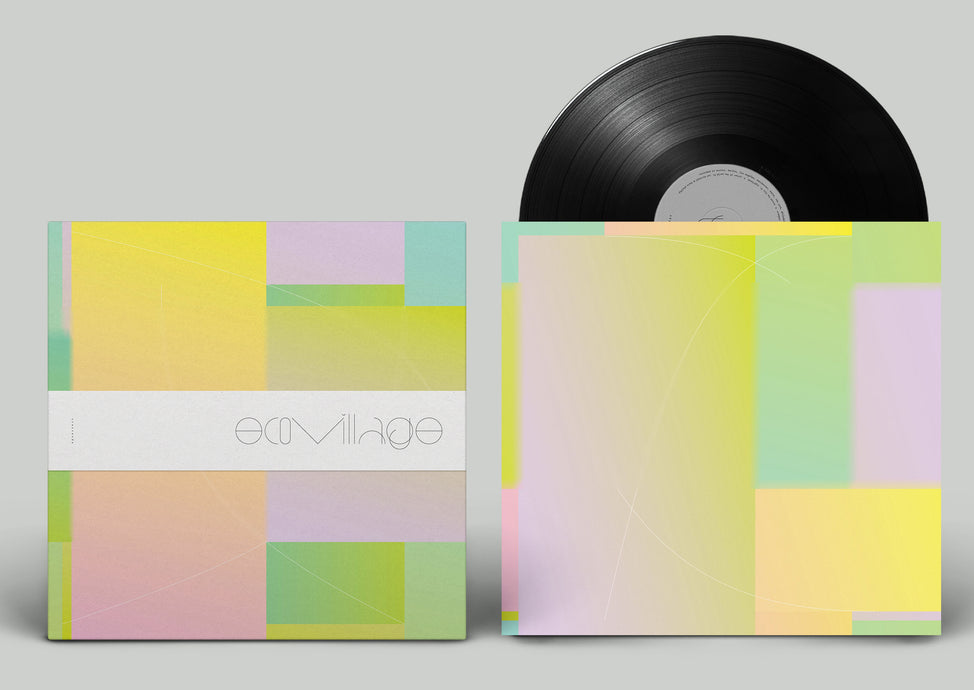 Crescendo by Ecovillage on Black Vinyl-Lo Recordings-Helix Sounds