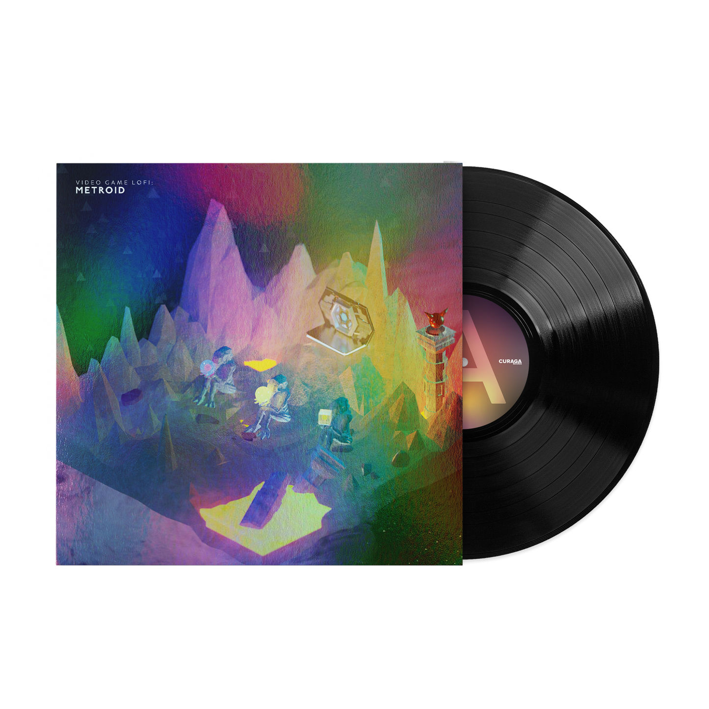 Video Game LoFi: Metroid-floopy on Black Vinyl-Helix Sounds
