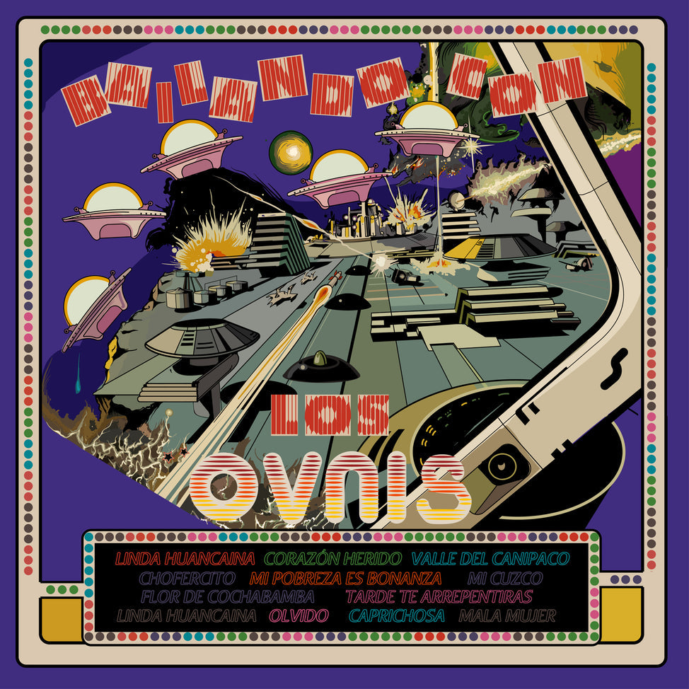 Bailando al ritmo de Los Ovnis-Los Ovnis on Black Vinyl-Helix Sounds