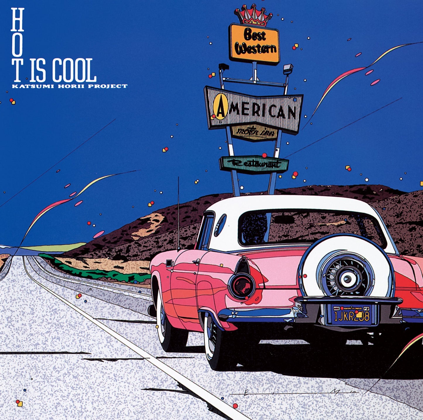 Hot is Cool-Katsumi Horii Project on Clear Blue Vinyl-Helix Sounds