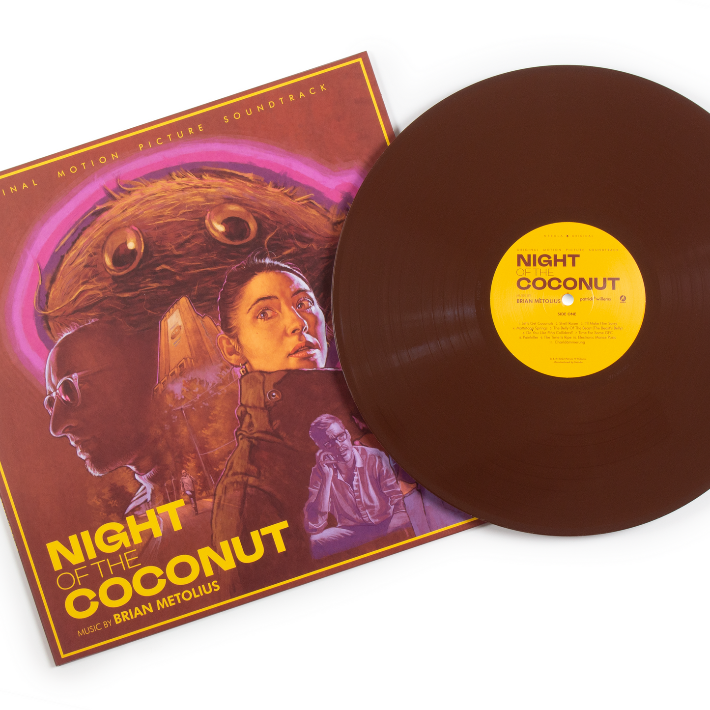 Night of the Coconut (Original Motion Picture Soundtrack)-Brian Metolius Vinyl-Helix Sounds