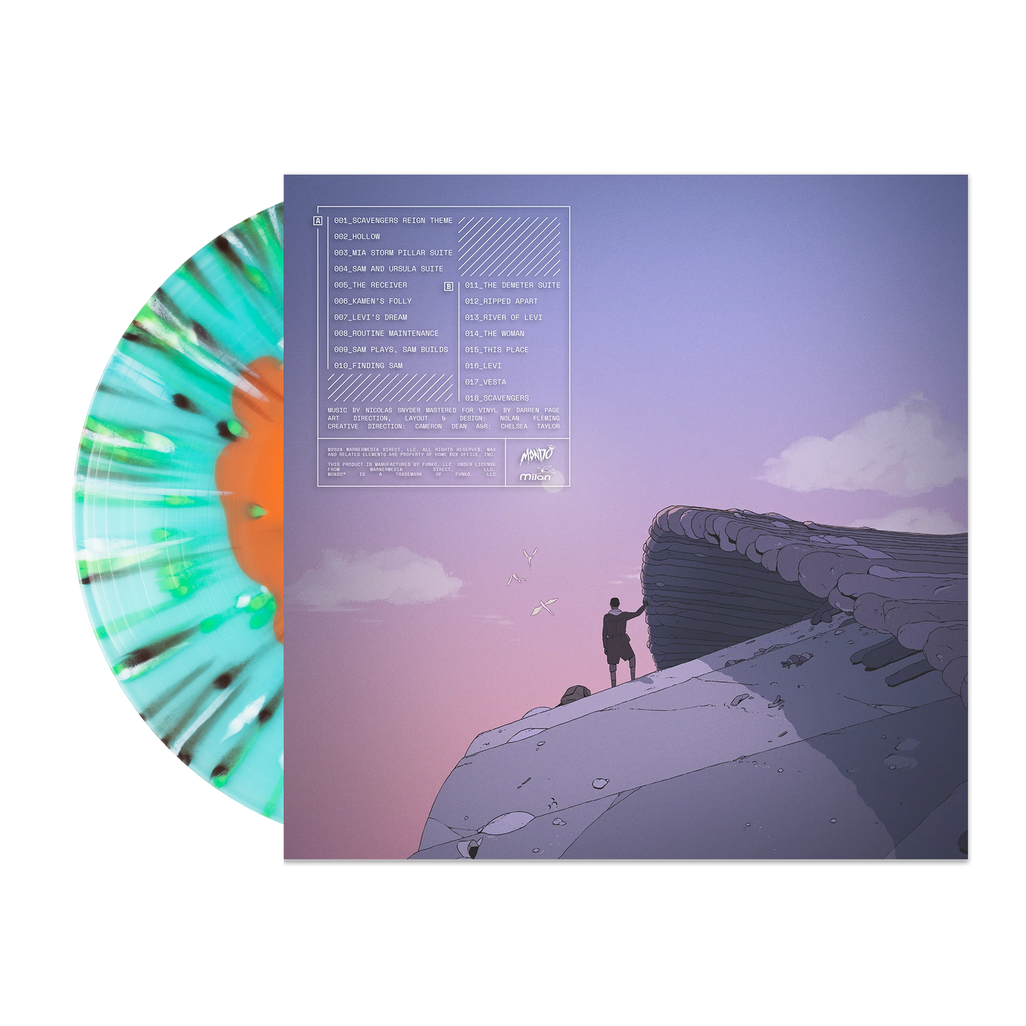 Scavengers Reign (Original Max Series Soundtrack)-Nicholas Snyder Vinyl-Helix Sounds