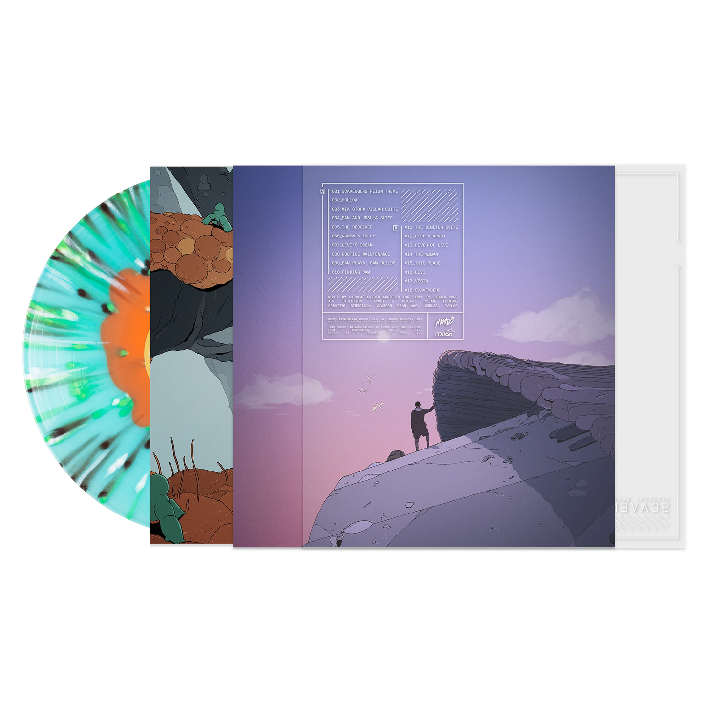 Scavengers Reign (Original Max Series Soundtrack)-Nicholas Snyder Vinyl-Helix Sounds