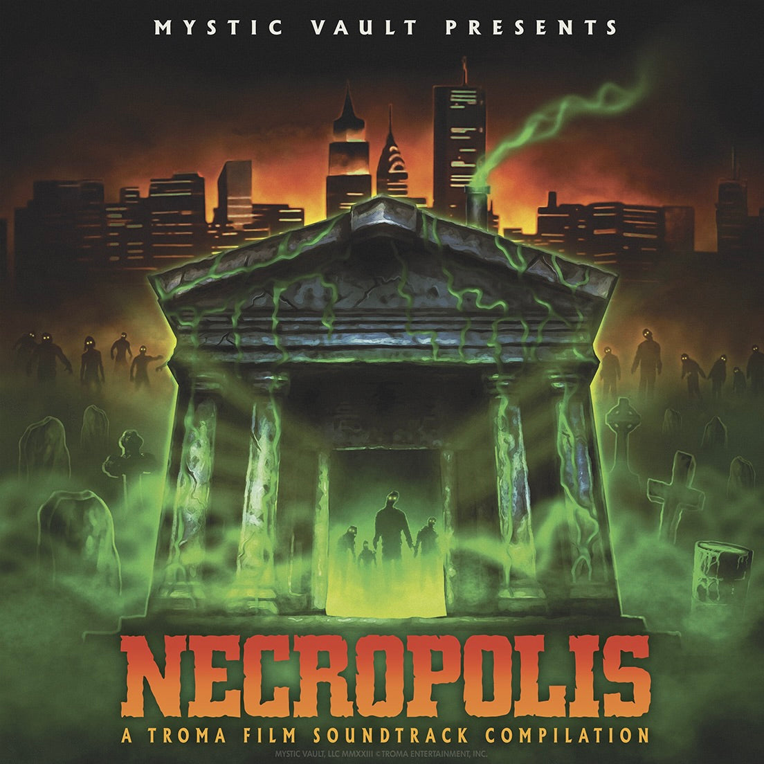Necropolis Troma Film Soundtrack Compilation-Various Artists Vinyl-Helix Sounds