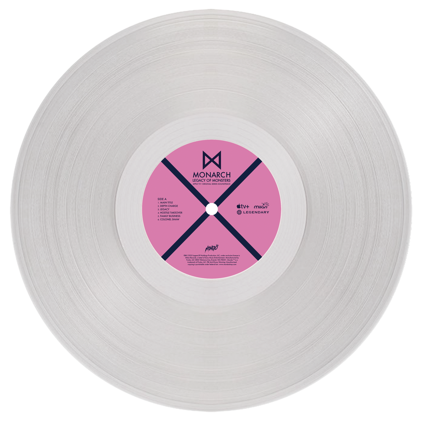 Monarch: Legacy of Monsters-Leopold Ross on Clear Vinyl-Helix Sounds