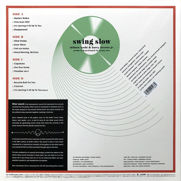 Swing Slow (2021 Mix)-Swing Slow on Black Vinyl-Helix Sounds