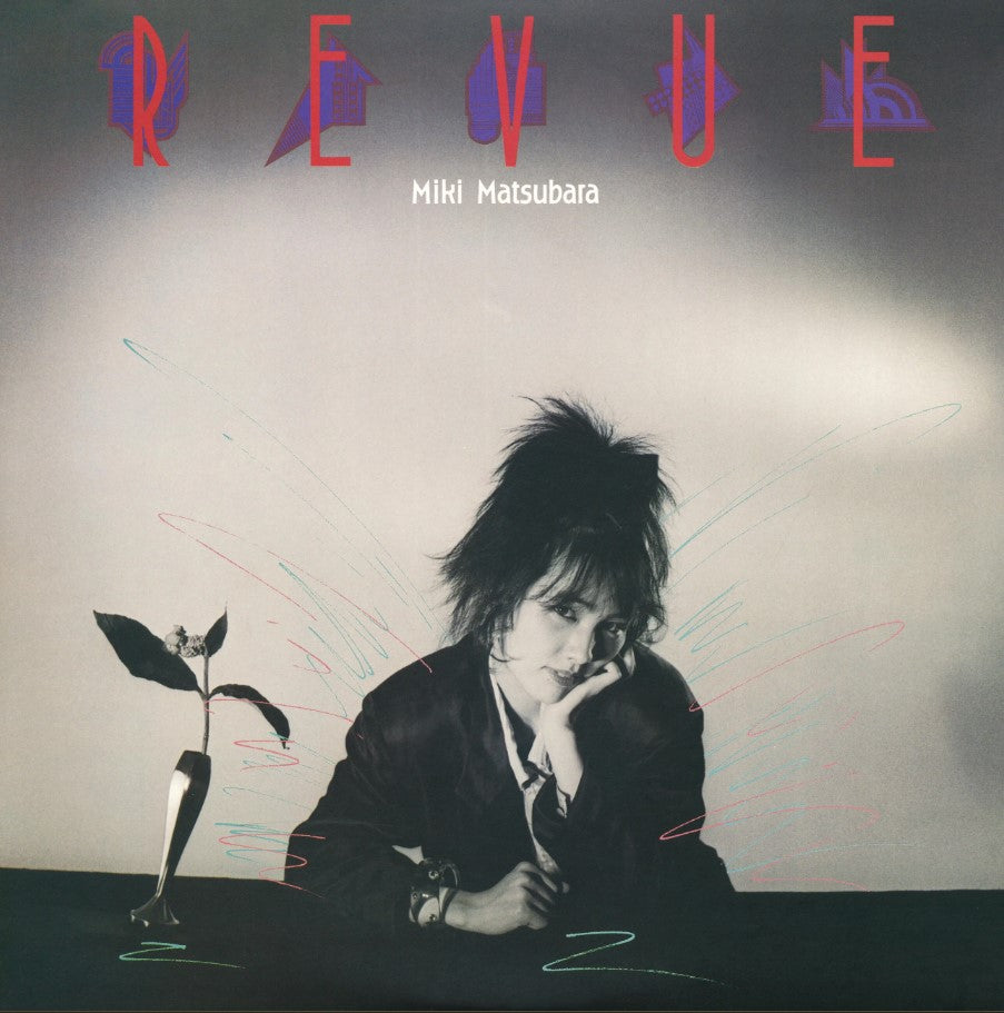 Revue-Miki Matsubara on Clear Red Vinyl-Helix Sounds