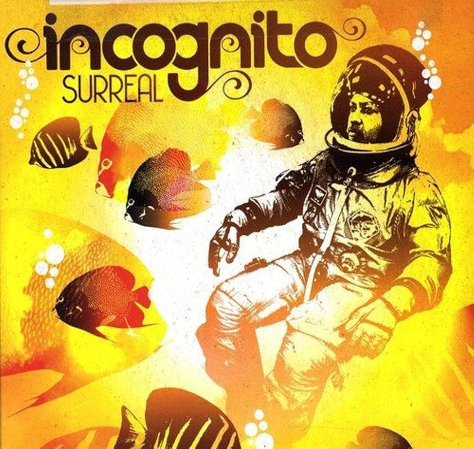 Surreal by INCOGNITO on Black Vinyl-P-Vine-Helix Sounds
