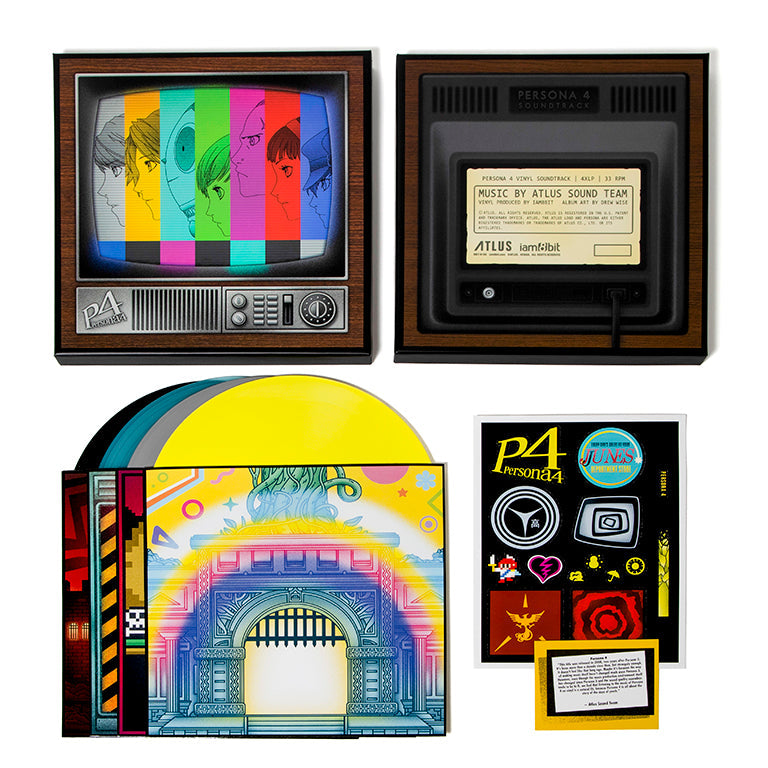 Persona 4-Atlus Sound Team on Multicolor Vinyl Box Set-Helix Sounds