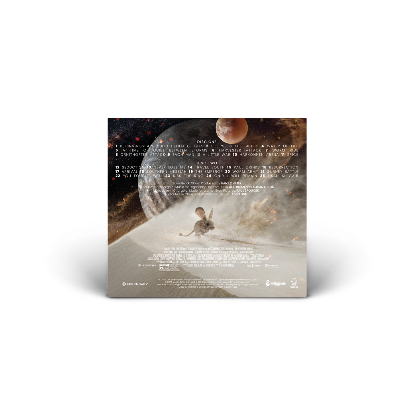 Dune: Part Two (Original Motion Picture Soundtrack)-Hans Zimmer Compact Disc-Helix Sounds