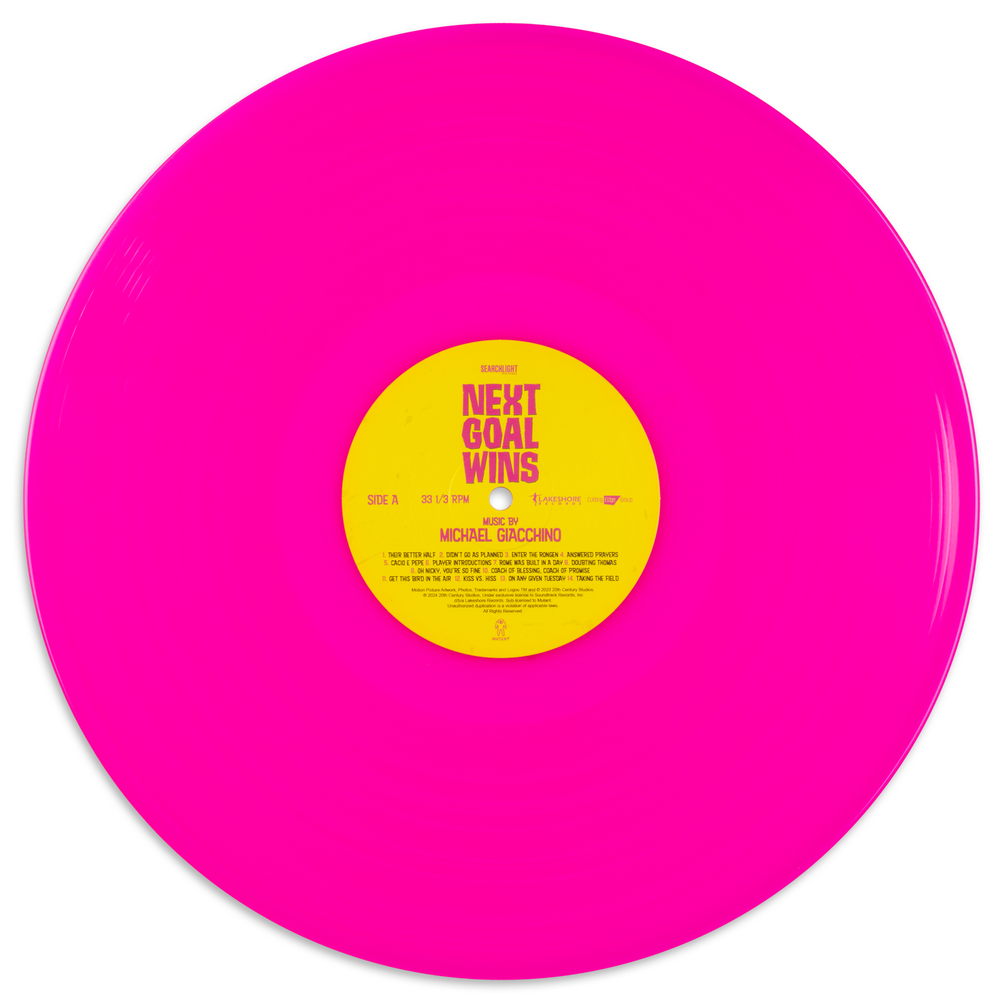 Next Goal Wins (Original Motion Picture Soundtrack)-Michael Giacchino Vinyl-Helix Sounds