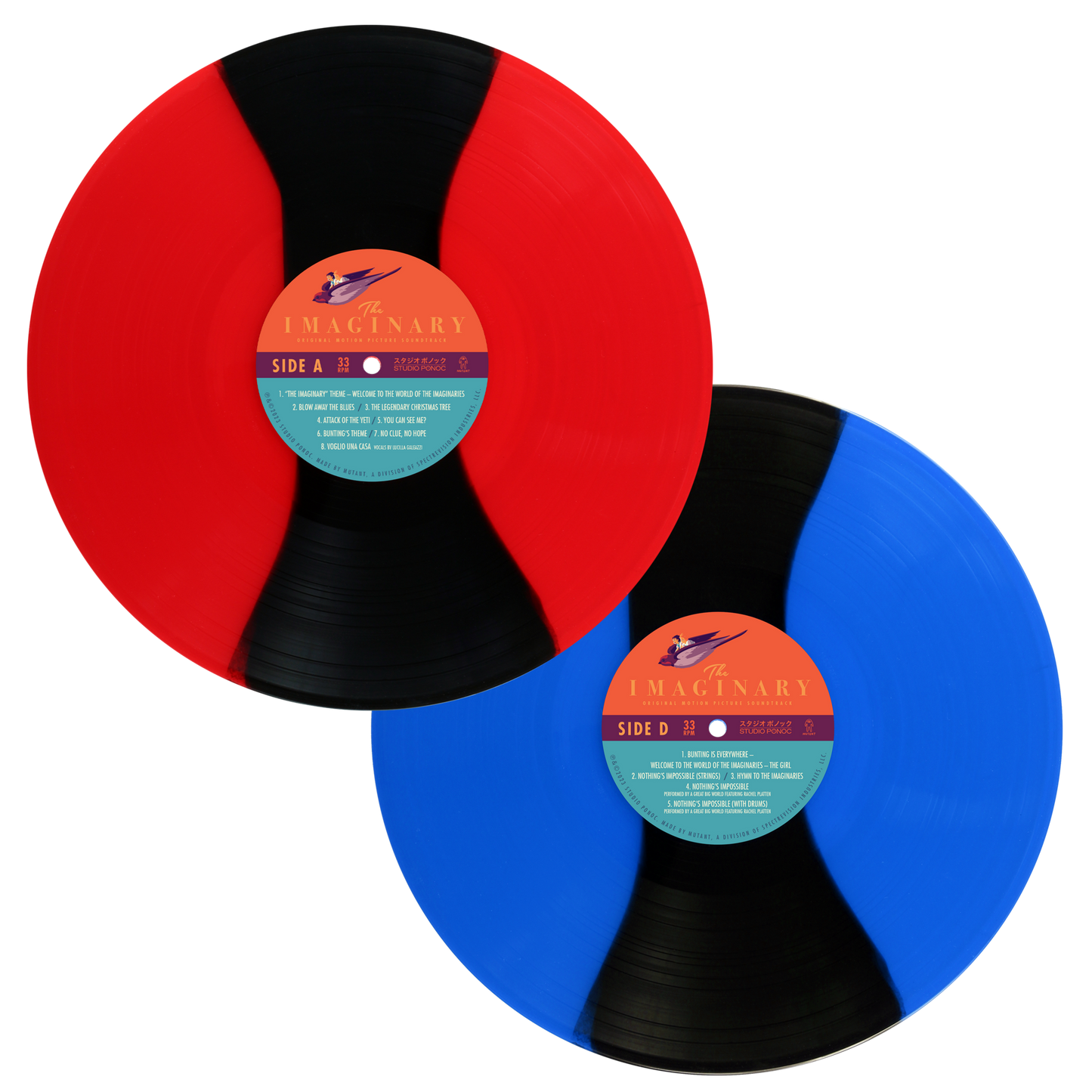 Imaginary (Original Motion Picture Soundtrack)-Kenji Tamai & agehasprings Vinyl-Helix Sounds