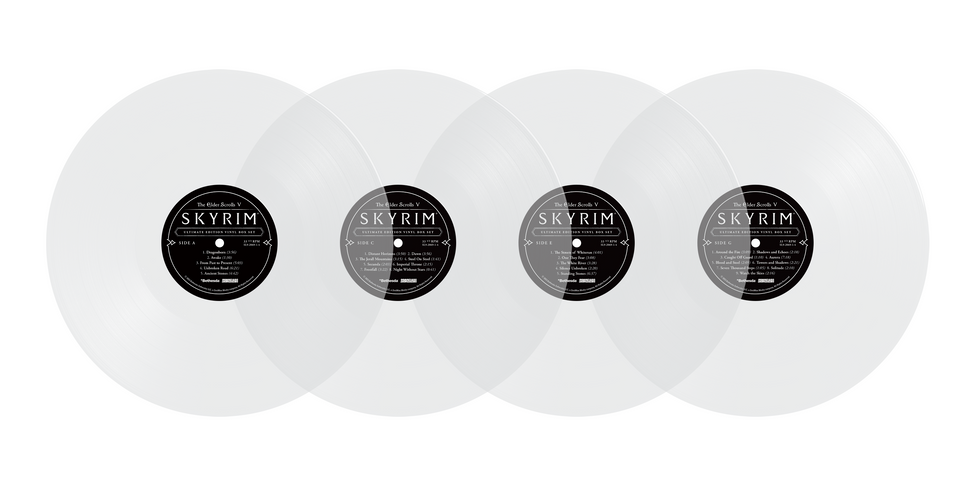 The Elder Scrolls V Skyrim-Ultimate Edition-Jeremy Soule Vinyl-Helix Sounds