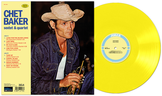 Sextet & Quartet-Chet Baker on Yellow Vinyl-Helix Sounds