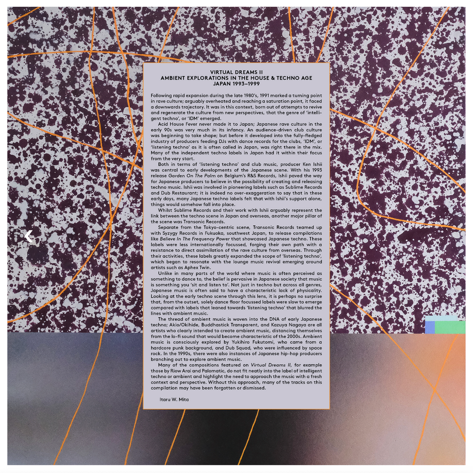 Virtual Dreams II: Ambient Explorations In The House & Techno Age Japan 1993-1999-Various Artists Vinyl-Helix Sounds