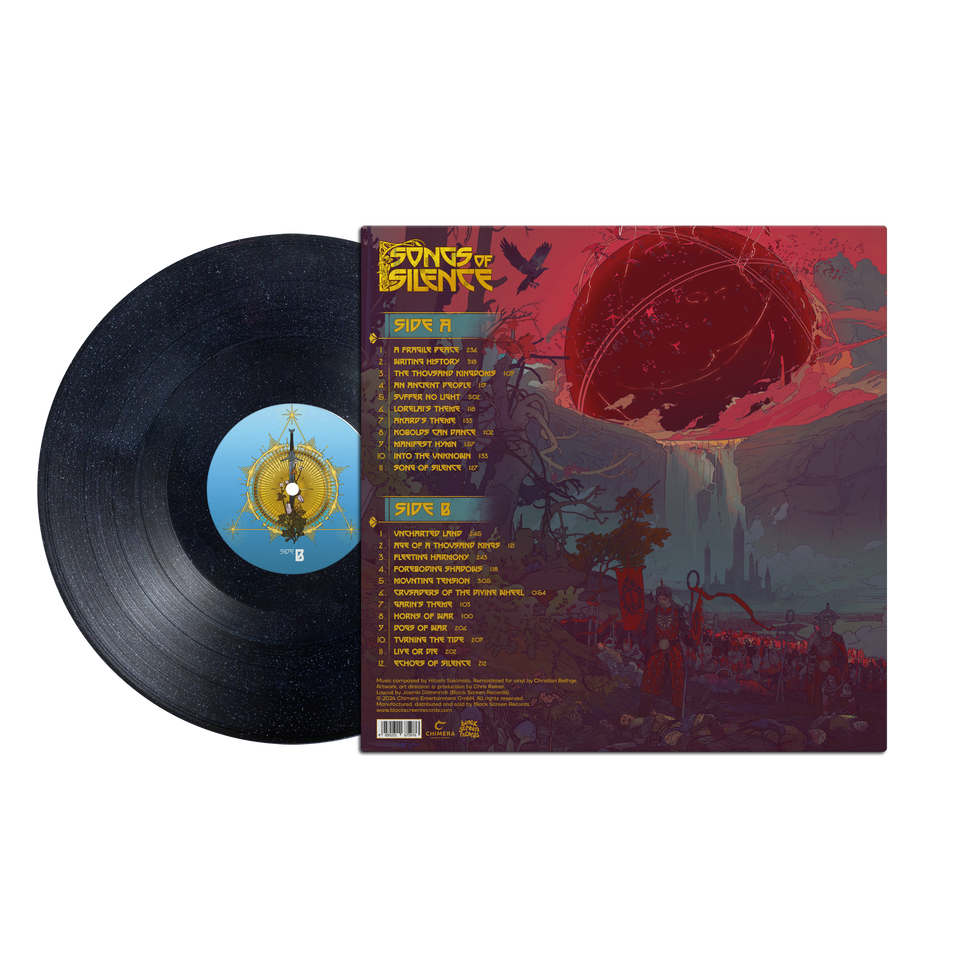 Songs of Silence (Original Game Soundtrack)-Hitoshi Sakimoto Vinyl-Helix Sounds