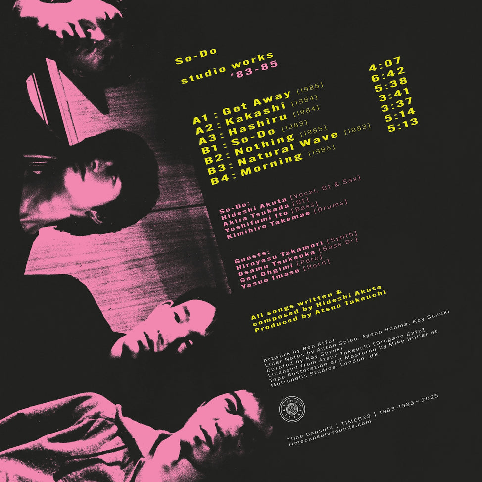 Studio Works '83-'85-So-Do on Black Vinyl-Helix Sounds