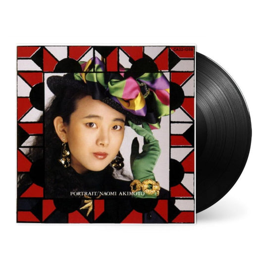 Portrait-Naomi Akimoto on Black Vinyl-Helix Sounds