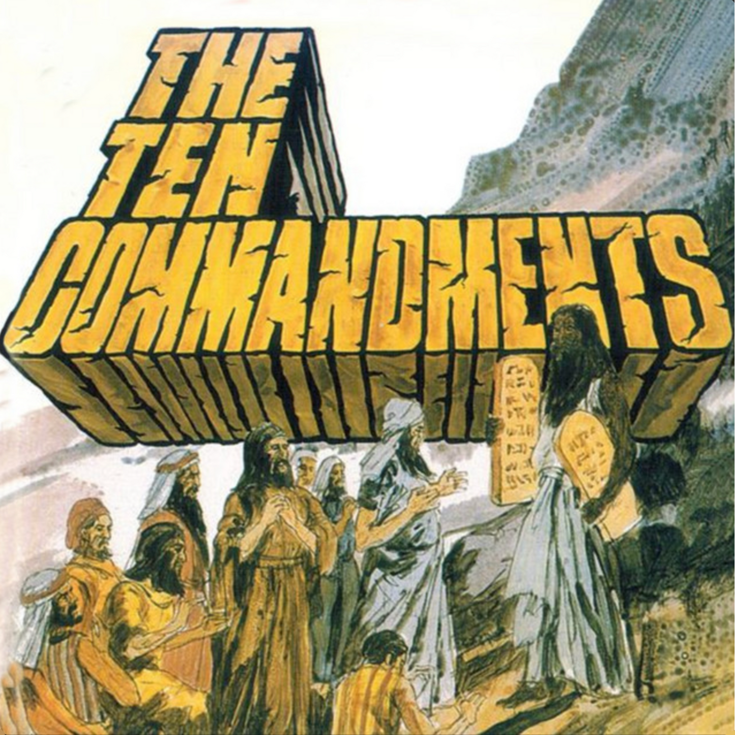 The Ten Commandments-Salamander on Black Vinyl-Helix Sounds