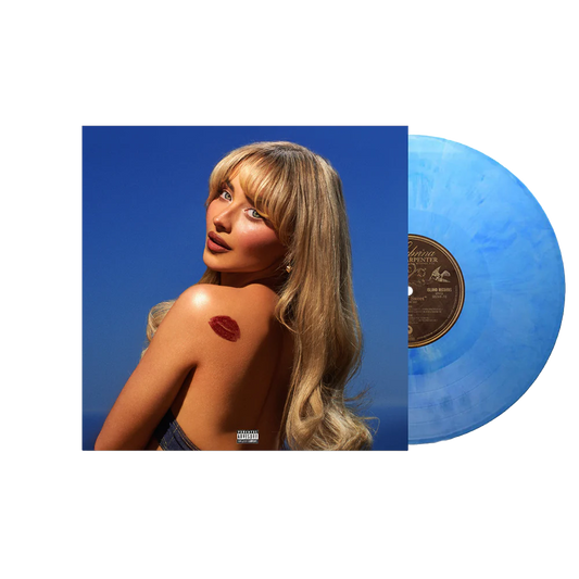 Short n' Sweet-Sabrina Carpenter on Sky Blue Marble Vinyl-Helix Sounds