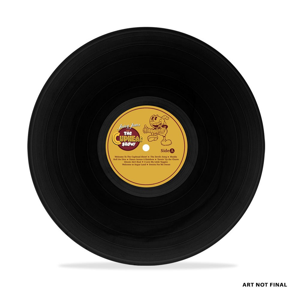 The Cuphead Show!-Ego Plum on Black Vinyl-Helix Sounds