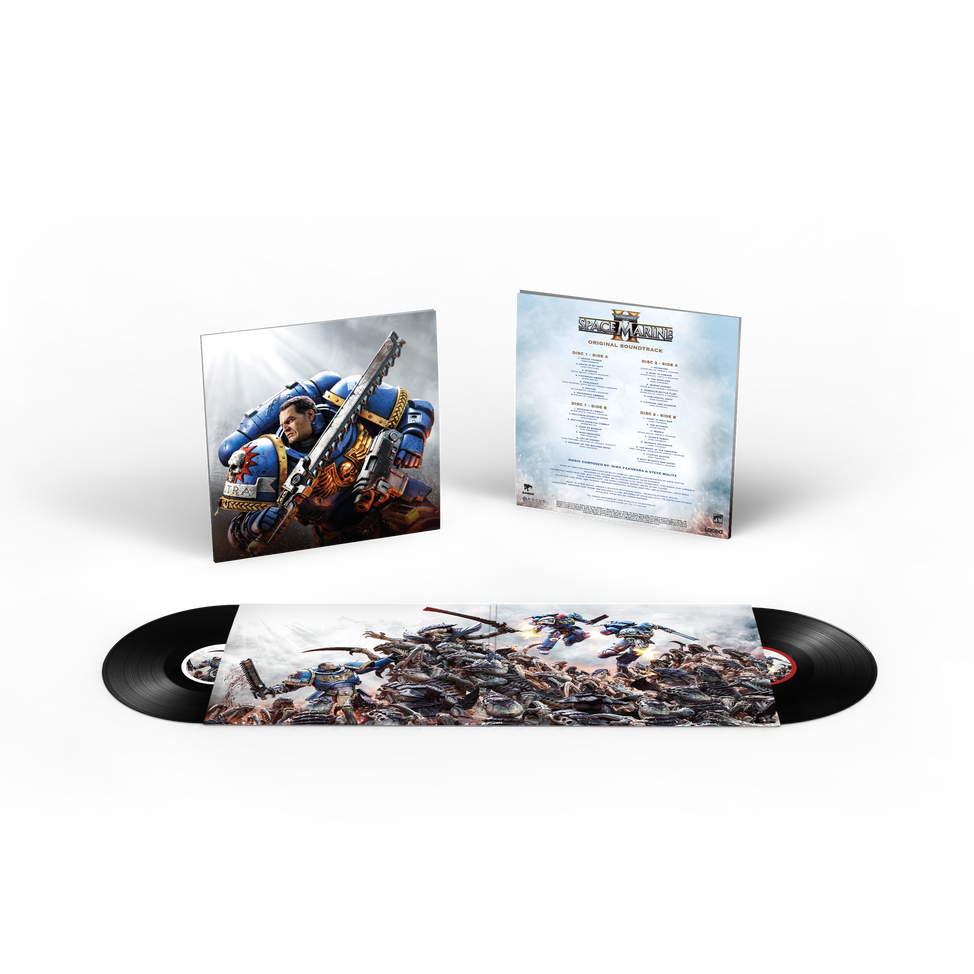 Warhammer 40,000: Space Marine 2 (Original Soundtrack)-Nima Fakhrara & Steve Molitz Vinyl-Helix Sounds