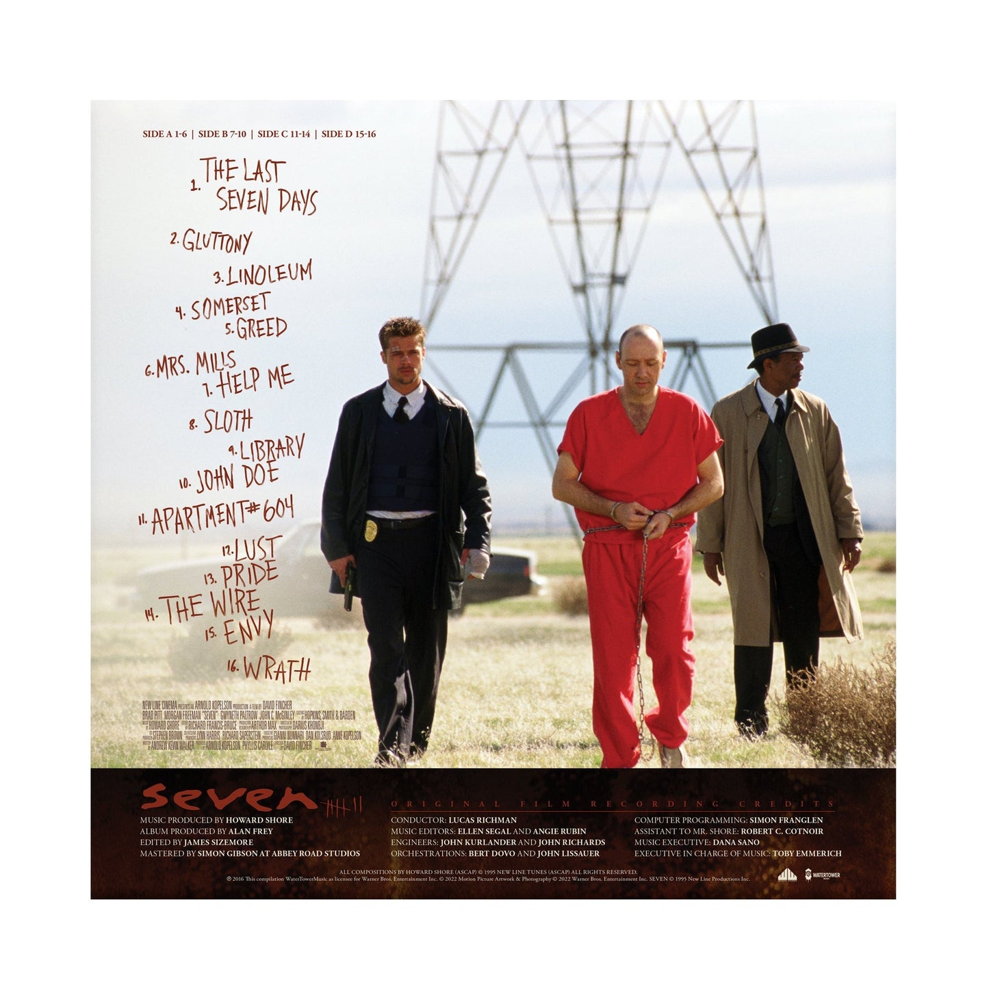 Seven Original Motion Picture Score-Howard Shore Vinyl-Helix Sounds