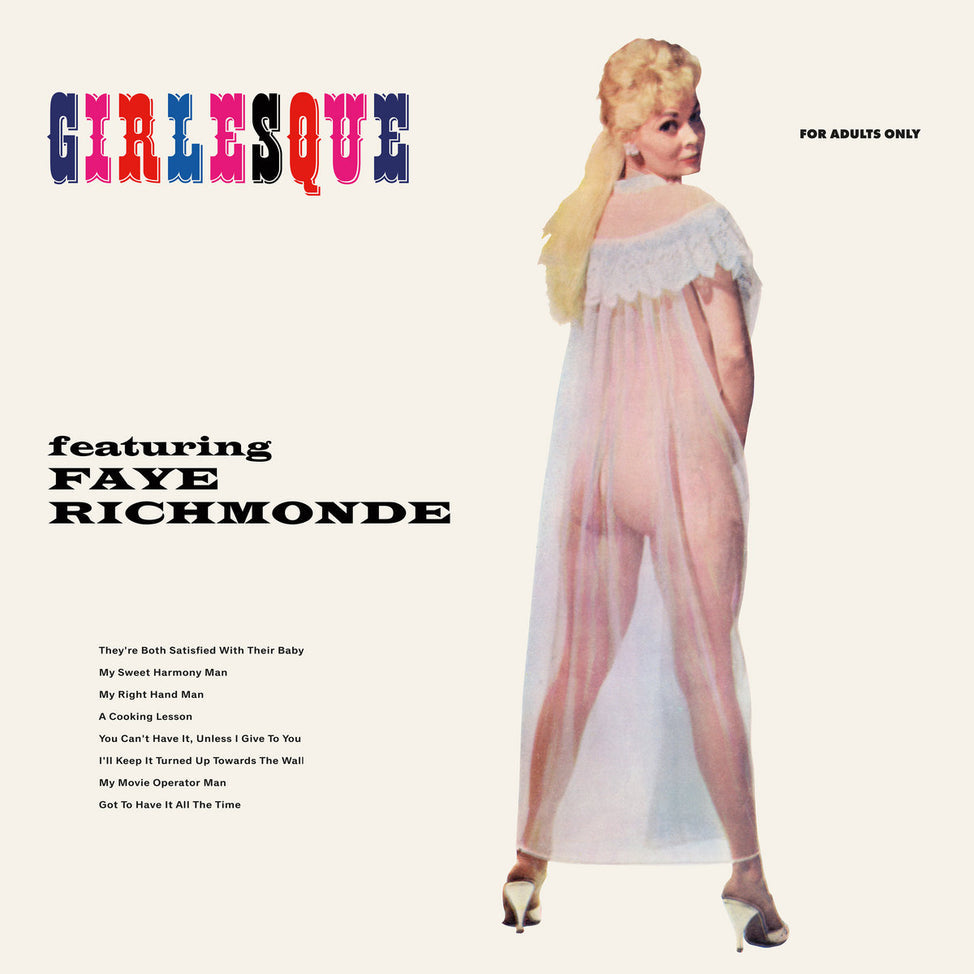 Girlesque-Faye Richmonde on Black Vinyl-Helix Sounds