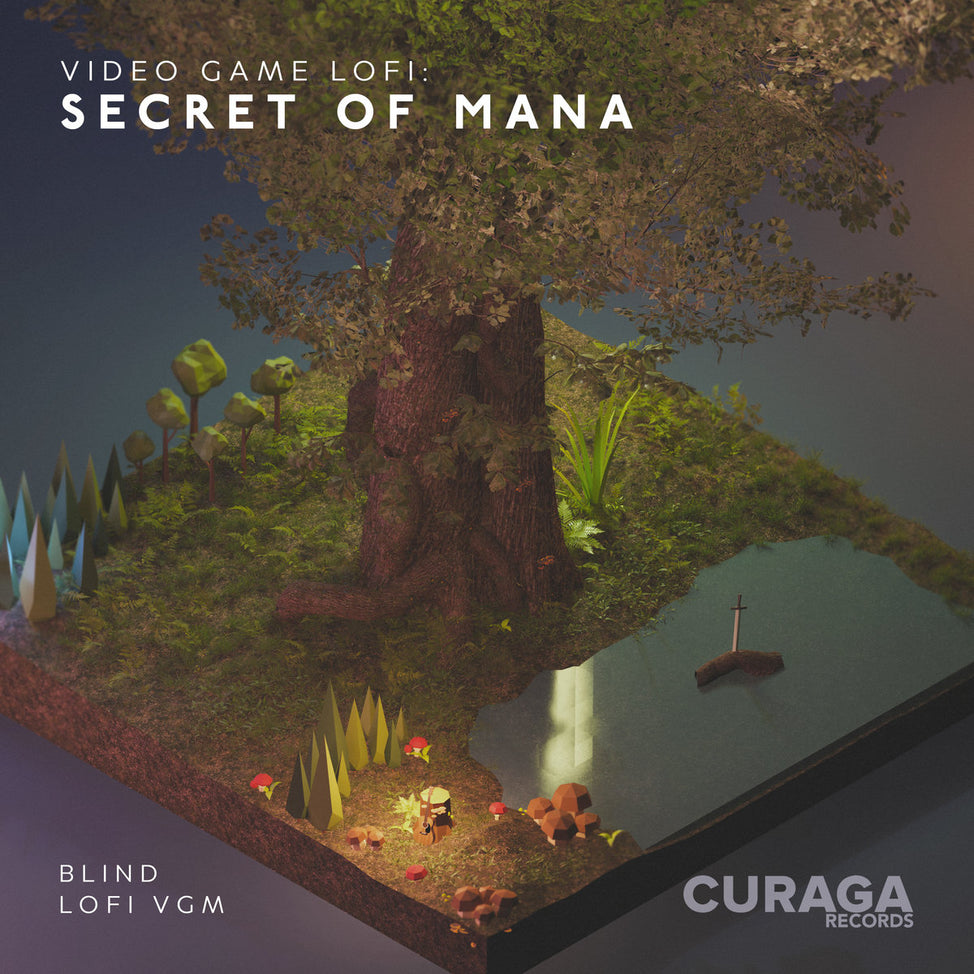 Video Game LoFi Secret of Mana-Blind Vinyl-Helix Sounds