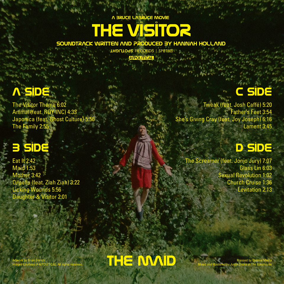The Visitor (Original Soundtrack)-Hannah Holland Vinyl-Helix Sounds