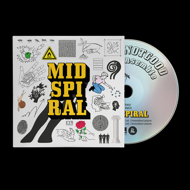 Mid Spiral-BadBadNotGood on Standard Compact Disc-Helix Sounds