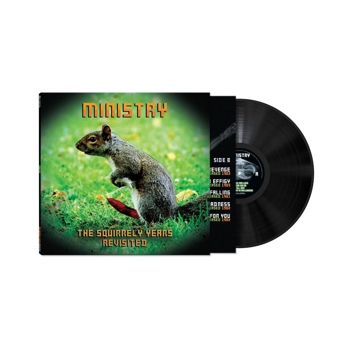 The Squirrely Years Revisited-Ministry on Black Vinyl-Helix Sounds
