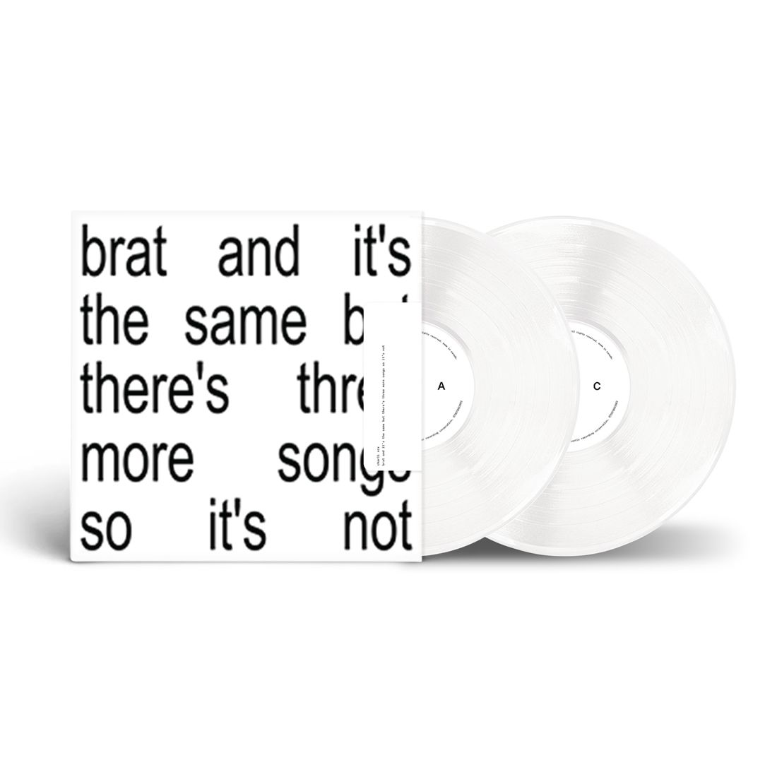 Brat And It's The Same But There's Three More Songs So It's Not-Charlie XCX Vinyl-Helix Sounds